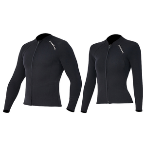 Nouvelle veste de plongée en néoprène 2 mm pour hommes et femmes, à manches longues, avec fermeture éclair frontale et fermeture éclair poitrine, vente en gros - Product Image 1