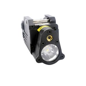 Aluminum Alloy Compact LED Combo <b>Light</b> Constant/<b>Strobe</b> Mode Dual Reference Function Mount Outdoor Hunting Flashlight - Product Image 1