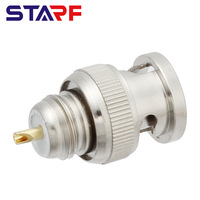 Conector Coaxial BNC RF de Alta Frecuencia, Conector Macho BNC para Soldar, RG58, 75 Ohmios