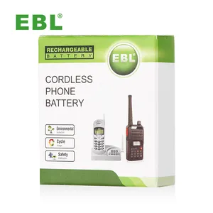 EBL Model BT1007 Rechargeable Cordless Phone 2.4v 600mAh Battery External Battery Pack For BBTY0651101