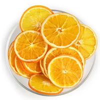 Tranches d'orange séchées de 4 à 6cm de diamètre personnalisées de fruits séchés de bonne qualité en gros