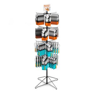 กระเป๋าถืออุปกรณ์เสริมสำหรับโทรศัพท์เครื่องประดับผมการ์ดอวยพรอะไหล่แขวนแต่งหน้าผมหมุนได้สำหรับร้านค้าปลีกขาตั้งโลหะ - Product Image 2