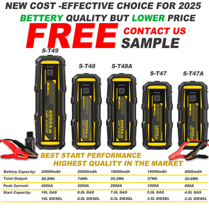 Mô-đun khởi động ắc quy ô tô Senfly 2025, bộ biến tần, nguồn dự phòng di động Lithium 10000 mAh, bộ khởi động bình ắc quy - Product Image 6