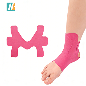 Plester Elastis Pra-potong untuk Meredakan Nyeri Pergelangan Kaki, Stiker Perekat Kinesiologi, Mencegah Keseleo Pergelangan Kaki, Penyangga Perawatan Kaki untuk Semua Olahraga - Product Image 1