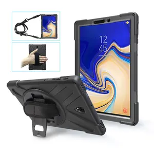 Heavy Duty Shockproof Tablet Cover Case For Samsung Galaxy Tab S4 10.5 inch Case With Kickstand