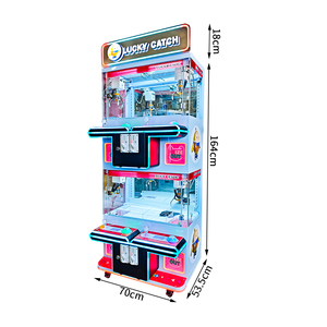 Macchine da gioco arcade per lo sviluppo software: Toy Catcher per 4 giocatori, con gru per bambole e premi boutique, e Claw Machine per centri commerciali - Product Image 1