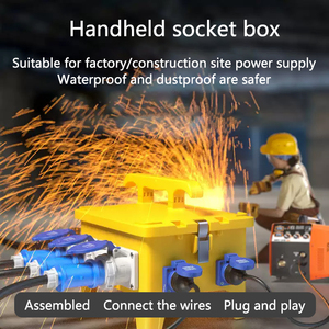IP65 impermeable, a prueba de polvo, caja de enchufe industrial ignífuga caja de distribución de disyuntor eléctrico - Product Image 6