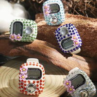 Compteur de doigts portable électronique à bouton manuel, mini compteur manuel, emballé en Chine