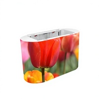 Écran LED extérieur 960x960mm, panneau publicitaire étanche IP65, maintenance avant/arrière, mur vidéo LED fixe, résolution 8K