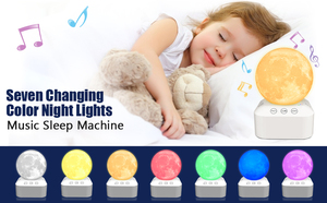 Máquina de Sonido Portátil <span class=keywords><strong>para</strong></span> <span class=keywords><strong>Dormir</strong></span> Bebés Recién Nacidos <span class=keywords><strong>y</strong></span> 24 Sonidos Relajantes, Luz Nocturna RGB/Luz de Respiración - Product Image 4