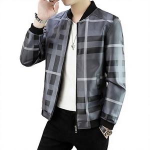 Warm Autumn Winter <b>Flying</b> Casual Stand Collar Zipper <b>Men's</b> Polyester/Cotton Bomber <b>Jacket</b> trending 2026 <b>men</b> s <b>jackets</b> high stand - Product Image 2