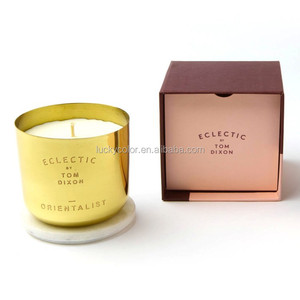 LUCKYCOLOR Custom Logo Perfume Box Mug Tea Box Printing Luxury Candle Paper Packaging Boxes