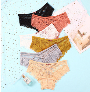 Braguitas de Encaje para Mujer, Ropa Interior Transpirable, Suave y Cómoda, Tangas con Lazo - Product Image 5