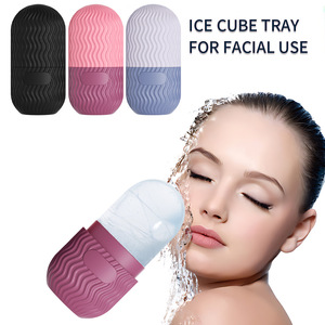 Rodillo de hielo de silicona para la cara y los ojos, herramientas de belleza para el cuidado de la piel, regalos para mujeres, molde de hielo de silicona para la belleza - Product Image 3