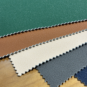 100% POLIURETANO imitación cuero semi PU sofá sintético tela de cuero de alta calidad fabricación de muebles Lowell - Product Image 6