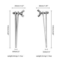 Metall verstellbarer Pferde augen katheter Penis Plug Stimulator Masturbation Ejakulation Verzögerung Sex Tool Harnröhre dilatatoren für Männer