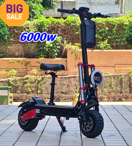 สกู๊ตเตอร์ไฟฟ้าสำหรับผู้ใหญ่ รุ่น S5 56 จากคลังสินค้าสหรัฐอเมริกาและยุโรป ควบคุมผ่านแอป NFC มอเตอร์คู่ ความเร็วสูง ระยะทางไกล ขับขี่ได้ทุกพื้นผิว - Product Image 1