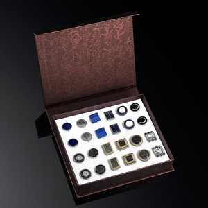 Gemelli Rotondi Popolari da Uomo, Lussuosi con Diamanti Bianchi per Camicia, Dorati, da Produttore Cinese di Gemelli - Product Image 5