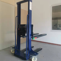 Chariot élévateur à palettes autoporteur léger électrique 500kg 1000kg avec télécommandes