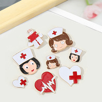 Broches personnalisées en émail souple ou dur, épingles de revers en métal, badges personnalisés pour médecins, infirmières, stéthoscopes, couleurs Pantone sur mesure