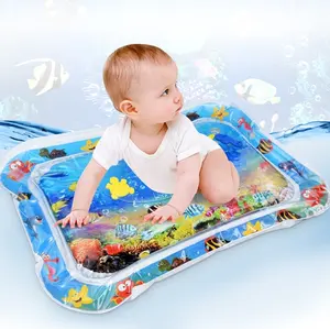 Per neonati e bambini piccoli tappetino da gioco gonfiabile per bambini giocattoli d'acqua pad attività centro giochi