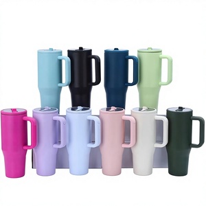 Tazza Termica da 40oz in Acciaio Inossidabile 304, Grande Capacità, per Auto e Attività all'Aperto, Ideale per Bevande Ghiacciate - Product Image 1
