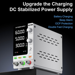 Fuente de Alimentación de CC de Alta Calidad <span class=keywords><strong>SPPS</strong></span>-C3010C 30V 10A, Carga de Batería Digital Ajustable, Interfaz de Carga USB, China - Product Image 2