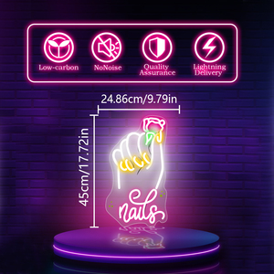 <b>LED</b> Neon <b>Light</b>, multi-color wall decor, <b>plug</b> powered, static display, ideal for bar decoration. - Product Image 4