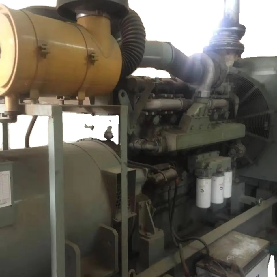 Hot Sale Best Price Mitsubish S6R PTA 500KW Used Open Type Generator for Sale