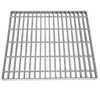 Matériaux de construction en gros : Grille de sol en acier, Grille de drainage en acier à bandes