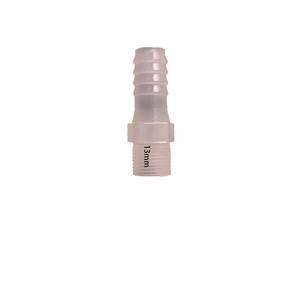Conector de Tubería de Agua Recto de Rosca Macho Flexible de Plástico 11.1-G1/4, Conector Rápido de Grifo de PP de 7/16-G1/4 Pulgadas - Product Image 1