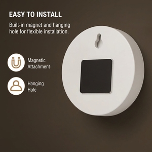 Rechargeable LED Motion <b>Sensor</b> <b>Night</b> <b>Light</b>, Warm White Intelligent Induction Bedside Lamp, Wireless Magnetic Portable <b>Light</b> - Product Image 5