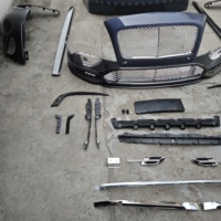Kit Body Mobil Facelift Serat Karbon untuk Bentley Continental GT 2013 - 2016 Upgrade ke Edisi Terbatas 2017 Super-sport Speed Ver.