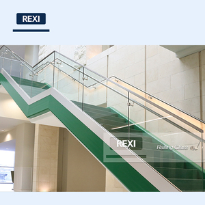 Современный дизайн, стеклянные балясины, перила для балкона и отеля - Product Image 1