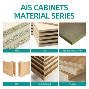 Armadio da cucina personalizzato di fascia alta, la praticità del Design pulito include le opzioni del rubinetto del lavandino <span class=keywords><strong>per</strong></span> il piano di lavoro in laminato di marmo - Product Image 3