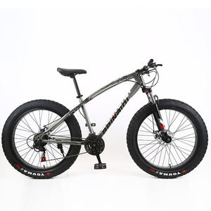 Vélo <span class=keywords><strong>tout</strong></span>-<span class=keywords><strong>terrain</strong></span> Fat Beach Dirt Mountain Bike avec frein à disque, 21 vitesses, pneus larges, cadre en acier pour <span class=keywords><strong>adulte</strong></span>, jante en alliage d'aluminium de 26 pouces - Product Image 3