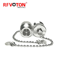 Bouchon anti-poussière femelle de prise mâle de Type N d'approvisionnement d'usine pour connecteur coaxial en cuivre laiton rf en stock connecteur (Rf)