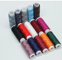 Benang Jahit Poliester 100% Kekuatan Tinggi Langsung Dari Pabrik untuk Perlengkapan Menjahit Pakaian & Quilting