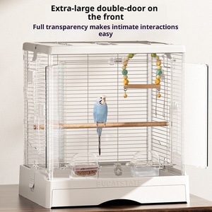 Wholesale High Standing Large Outdoor Cheap Wrought Iron Canary <strong>Bird</strong> <strong>Cage</strong> Breeding Big <strong>Cage</strong> - Product Image 1