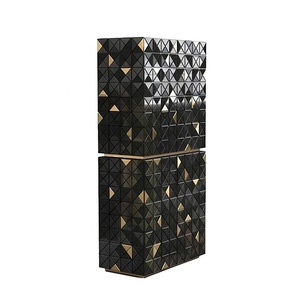 BO <span class=keywords><strong>CA</strong></span> DO LOBO de gama alta, Winsome Ancona, almacenamiento de vino, Villa moderna, restaurante, aparador de comedor de madera maciza, gabinete de almacenamiento - Product Image 2