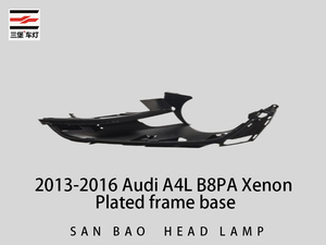 Piezas de automóvil Sanbao para 2013-2016 Audi A4L B8PA, piezas de faros de <span class=keywords><strong>coche</strong></span> de xenón, Marco embellecedor de chapado, <span class=keywords><strong>comprar</strong></span> piezas de automóvil de Net - Product Image 5