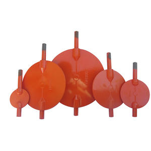 Special Manual Pneumatic Dust Butterfly Valve Plate for Cement Mixing <b>Plant</b> Silo Accessories Butterfly Valves Product Category - Product Image 3