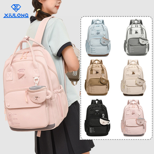 Mochila Escolar de Gran Capacidad, Ligera, Impermeable, de Poliéster, para Viajes de Fin de Semana, Universidad, Organizador para Estudiantes, Marca Manufacturer Aesthetic - Product Image 1