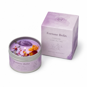 Bougie parfumée artisanale en cire <span class=keywords><strong>de</strong></span> soja biologique avec pierres <span class=keywords><strong>de</strong></span> guérison, personnalisable, pour la décoration intérieure et l'aromathérapie, vente en gros - Product Image 5