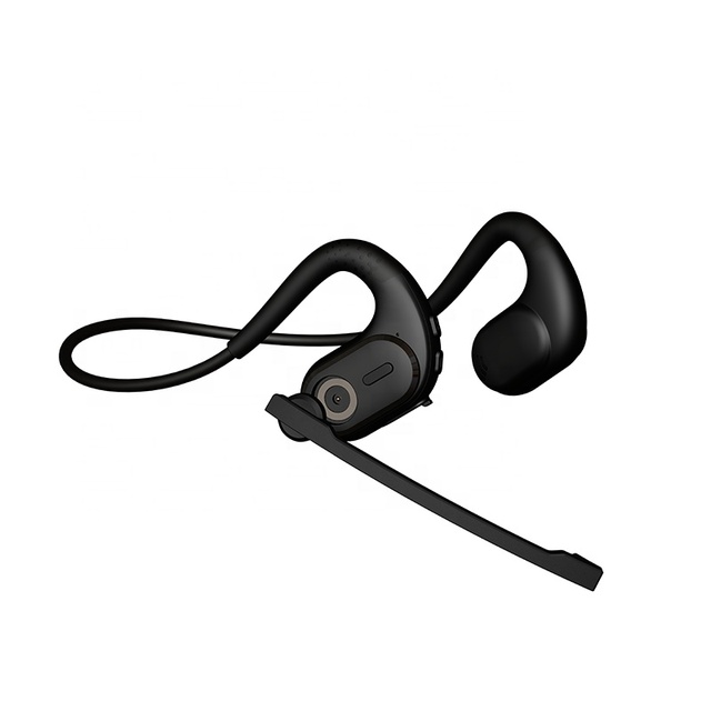 New Over the Ear Headphone Wireless  Earphone with External Microphone Detachable for Skype Laptop Computer