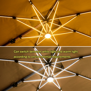 베스트셀러 방수 헤비 듀티 야외 파티오 비치 야드 가든 파라솔 및 받침대 - Product Image 5