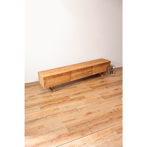 Mueble para <span class=keywords><strong>TV</strong></span> de Madera Reciclada Sólida Estilo Wabi-Sabi Hecho a Mano para Sala de Estar y Hoteles - Muebles Ecológicos y Duraderos - Product Image 6