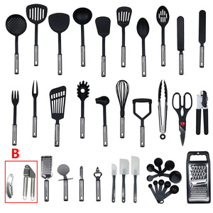<b>Silicone</b> <b>Kitchen</b> <b>Utensils</b> <b>Set</b> Stainless Steel - Product Image 4