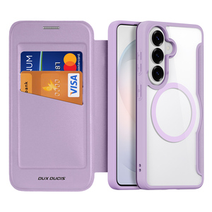 เคสโทรศัพท์แม่เหล็กเหมาะสำหรับซัมซุง เอส 26 พลัส คาร์ดแพ็ค เอส 26 เคสโทรศัพท์แบบแม่เหล็กฝาพับใสแบบรวมทุกอย่าง - Product Image 1