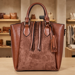 Wedding Parties Valentine's Day Travel BS INTERNATIONAL High Standard Genuine Cow Leather Foldable Zipper Waterproof 3L+ Two - Product Image 6